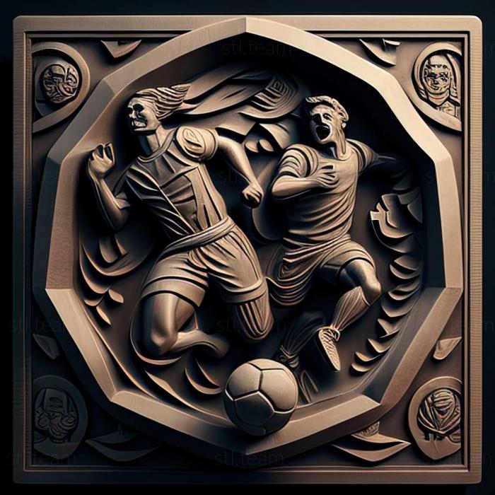 3D model Lords of Football game (STL)